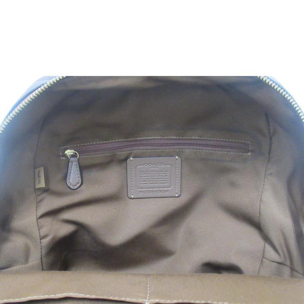 Coach Rucksack Signature Leather Bag - Picture 5 of 8